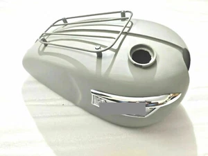 Tanque de combustible crudo de acero apto para Triumph T120 Bonneville de 3,5 galones con insignias - Imagen 1 de 9