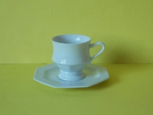 Gallo Villeroy Boch Leonardo Classic Weiss Kaffeetasse mit Untertasse Tasse - Bild 1 von 2