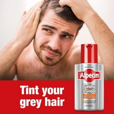 Champú afinador Alpecin (200 ml) preserva el color natural del cabello y el crecimiento del cabello Foto 1 de 4