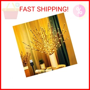 KXCOFTXI 3 Pack Twig Lights, Prelit Branches, USB Plug in Branches Lights with 6 - Picture 1 of 2