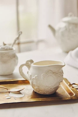 Anthropologie Luciana White Creamer New In Box - Image 1 of 4