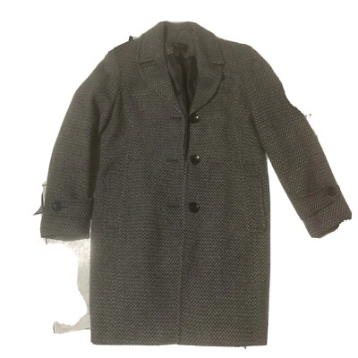 style co women coat size M color black grey pre owned  - Image 1 of 3