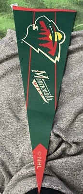 Minnesota Wild 12” X 30” NHL 2019 Logo Pennant - Image 1 of 4