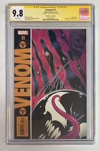 Venom #11 CGC 9.8 SS Signed Donny Cates Watchmen Homage Gibbons Variant 4/19 - Picture 1 of 2
