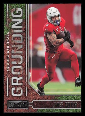 2022 Panini Playbook James Conner Grounding #G-19 - Image 1 of 2