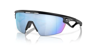 Oakley SPHAERA Matte Black POLARIZED PRIZM Deep Water Blue Lens Sunglass 9403-05 - Picture 1 of 8