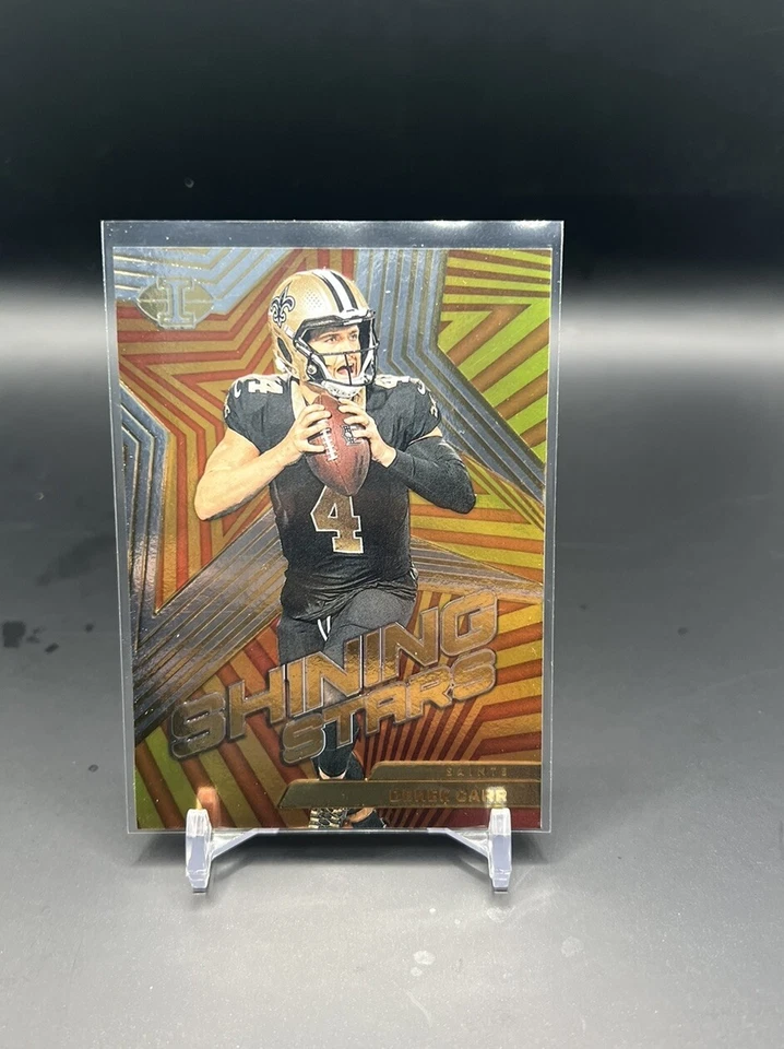 2023 Panini Illusions #6 DEREK CARR 'SHINING STARS' INSERT CARD! SAINTS - Image 1 of 2