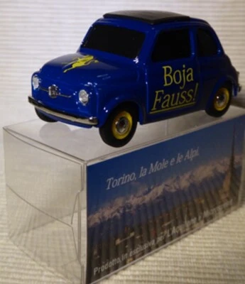 FIAT 500 Boja fauss - CUM' A VA? TORINO 1/43 Brumm S1729 - Immagine 1 di 3