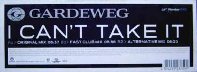 Gardeweg* - I Can't Take It 12" Vinyl Schallplatte 113607 - Bild 1 von 3