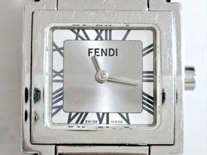 Reloj para mujer FENDI Orologi Quadro 6000L esfera patrón zucca cuarzo - Imagen 1 de 7
