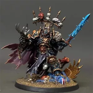 Chaos Space Marines Abaddon The Despoiler Warhammer 40K Painted Games Workshop - Foto 1 di 5