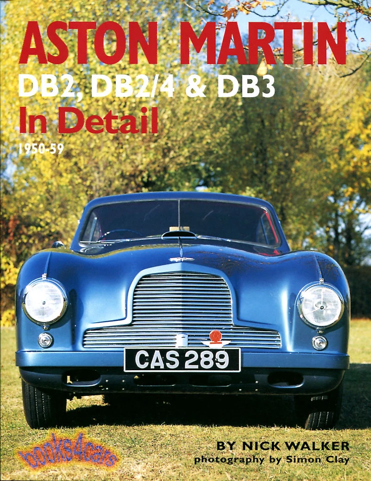 LIBRO ASTON MARTIN EN DETALLE DB2 DB2/4 WALKER DB3 NICK ORIGINAL Foto 1 de 1