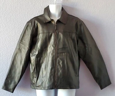 Abrigo de PVC chaqueta de imitación de cuero negra talla L polo de Estados Unidos para hombre en muy buena condición Foto 1 de 4