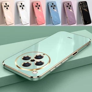 Shockproof Slim Plating Phone Case For Oppo Find X8 Pro X5 Lite X3 Pro TPU Cover - Picture 1 of 23
