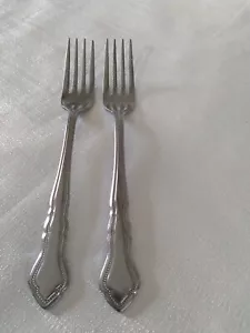 The Cellar Stainless Japan Flatware 2 Dinner Forks - Picture 1 of 7