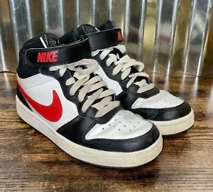 Nike Jungen Court Borough Mid 2 DO5889-161 weiß Basketballschuhe Turnschuhe Größe 5Y - Bild 1 von 8
