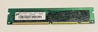 MICRON IBM MT4LSDT864AG-133B1 38L3567 PC133 133MHz 168-P DDR1 - Image 1 of 4