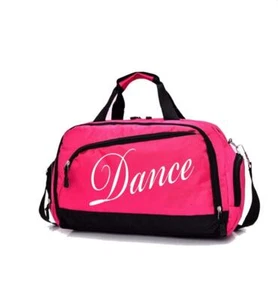 Women's Dance Duffle Bag Girls' Ballet Bag Rose - Picture 1 of 9
