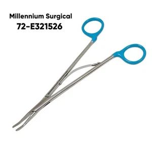 Aplicador de clip hemostático Millennium 72-E321526, curvo. 8 pulgadas para clips medianos - Imagen 1 de 18