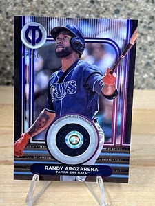 2024 Topps Tribute Randy Arozarena Stamp Of Approval Purple /50 Tampa Bay Rays - Picture 1 of 3