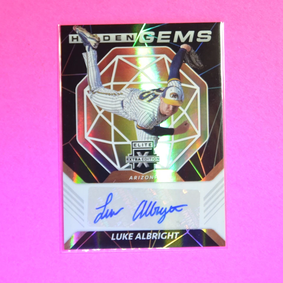 2021 Elite Extra Edition Hidden Gems, Autographs Luke Albright Auto, Arizona - Image 1 of 1