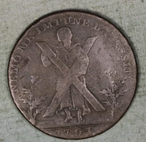 Moneda colonial medio centavo Edimburgo Scottish Conder Token 1791 - Imagen 1 de 2