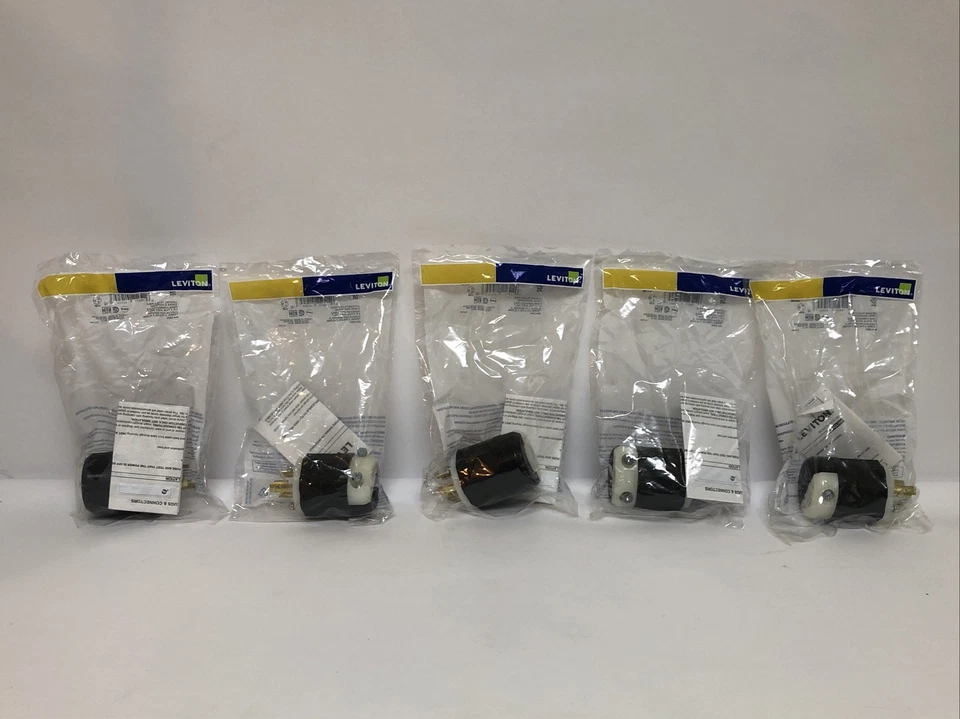 Leviton 021-2321 2 Pole 3 Wire Locking Plug