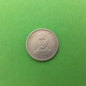 DOMINICAN REPUBLIC  5 CENTAVOS 1976  KM 41  FINE. - Picture 1 of 2