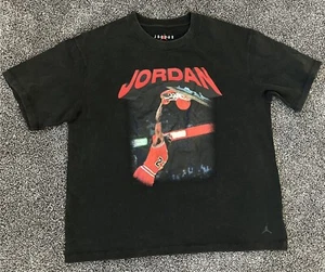 Nike Women's Air Jordan Heritage Graphic T-Shirt Black FB5137-010 h - Picture 1 of 4