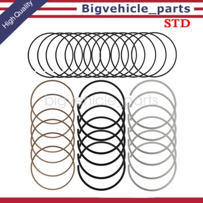 New STD Piston Ring Set For 2010-2014 Acura MDX ZDX TL RL V6 3.7L 13011RKGE02 - Imagem 1 de 4