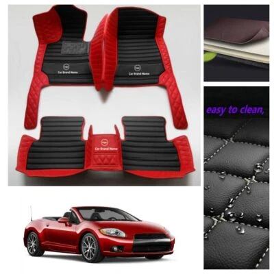 Alfombrillas para coche Fit Mitsubishi Eclipse alfombras automáticas hechas a mano personalizadas impermeables Foto 1 de 4