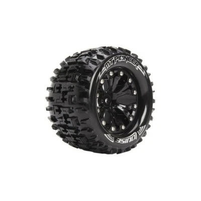 LOUISE LOUT3202SBH MT-Pioneer soft Felge schwarz 1/2 Offset 12mm Truck 2,8  - Bild 1 von 2