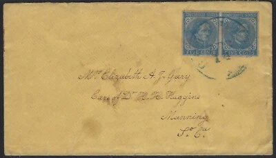 CSA Sc.# 7 Pares - Carta Gota - 1862 - Columbia, S.C. a Manning, S.C. (A-1064) Foto 1 de 3