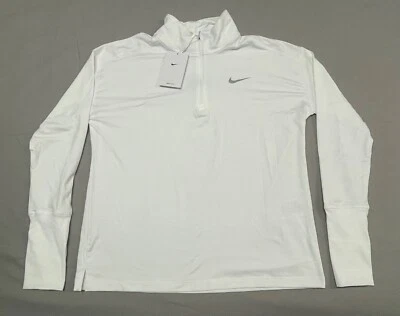 Blusa de corrida Nike Element feminina 1/2 zíper CU0349-100 MÉDIA - Imagem 1 de 4