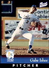 1997 Stockton Ports Best #15 Gabe Ishee Hattiesburg Mississsippi Baseball Card