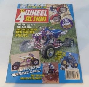 3 & 4 RAD ACTION Magazin Juli 1996 Honda TRX200 KYM 550 Banshee ATV QUADS - Bild 1 von 7
