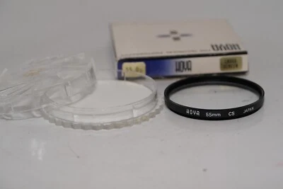 Hoya 55 mm CS (Cross Screen) Screw-In Filter with Case Made in Japan (K-72) - Image 1 of 2
