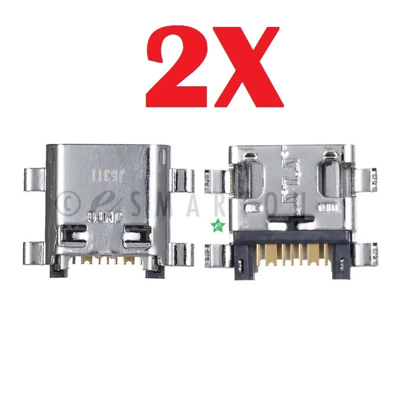 2X Samsung Galaxy Core Plus SM-G350E Cargador USB Puerto de Carga Conector Base Foto 1 de 1
