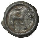 Celtic Northeast Gaul Nervii AE Potin Unit 100-50 BC Ancient Coin