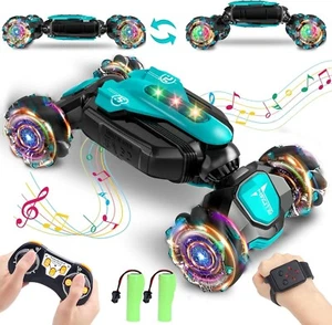 Ferngesteuertes Auto RC Stunt Car mit Handsteuerung 2,4GHz Drehung Crawler B1366 - Bild 1 von 8