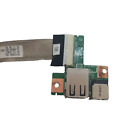 Medion Akoya P6812 Gniazdo zasilania / płyta USB z kablem 48.4MX04.041