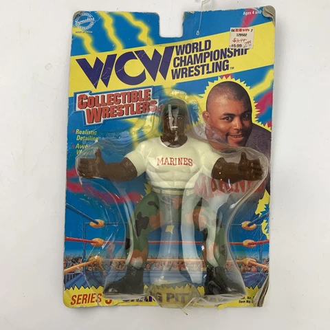 Craig Pittman WCW Wrestling Figure Series 3 Sealed 1994 Cover