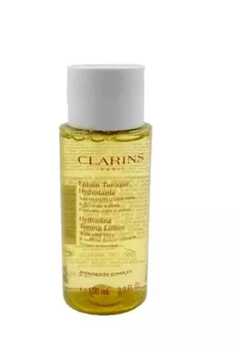 Clarins Hydrating Toning Lotion Aloe Vera Saffron 3.3oz Norm -Dry Skin Unsealed - Image 1 of 4
