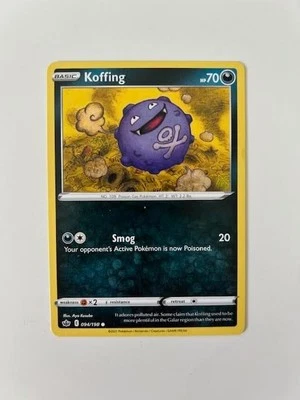 Koffing 094/198 Swsh06: Sword & Shield - Chilling Reign Regular - NM - Image 1 of 2