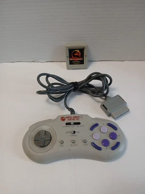 Mortal Kombat II Kontrol Pad 1992 Innovation for Super Nintendo W/ Cartridge #1 - Image 1 of 4