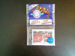1990 '90 *FLEER MAJOR LEAGUE PROSPECTS* BASEBALL PACK.  14 MLB CARDS/PACK   NIP - Picture 1 of 1
