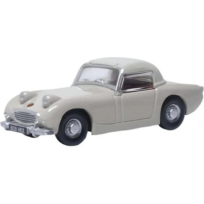 1:76 Scale Oxford Diecast Nevada Beige Austin Healey Frogeye Sprite Car OO Gauge - Image 1 of 2