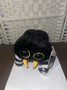 NEW Gemmy Animated WALKING Spider Sings "Le Freak", Striped Legs WORKS Halloween - Picture 1 of 3