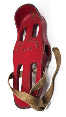 1 ZAPATO DE SALUD YORK de hierro fundido vintage levantamiento de pesas entrenamiento de fuerza original Foto 1 de 4