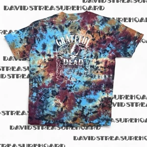 Liquid Blue Grateful Dead Mens Size 3XL Haight Ashbury Custom Made Tie Dye - Picture 1 of 6